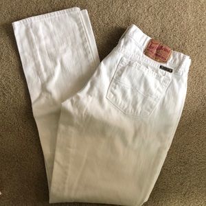 Lucky white skinny jeans